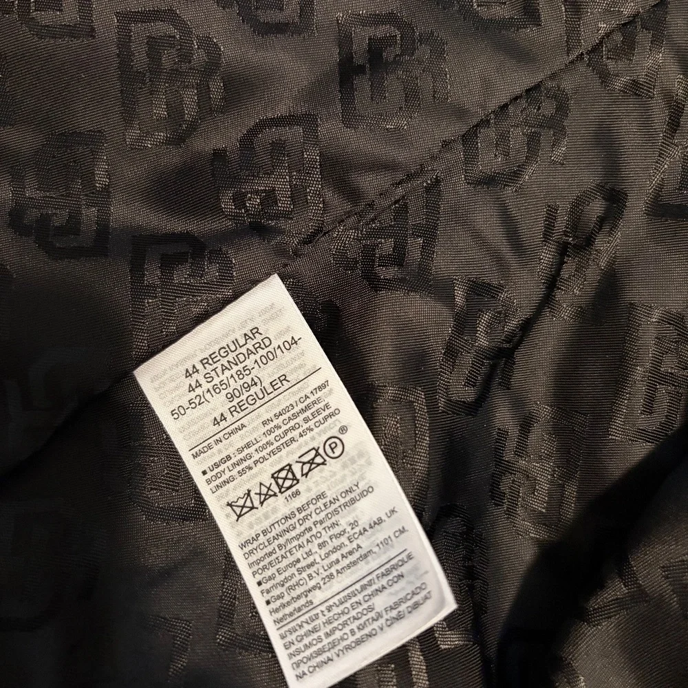 Banana Republic 100% Cashmere Sport Coat - Grey Size 44R